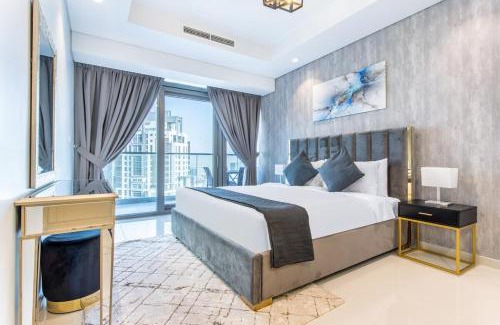 Downtown Dubai Apartment | Paramount Hotel Midtown 2BR with Burj Khalifa Views