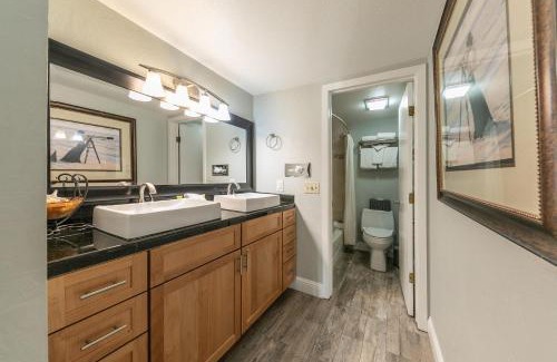 Truckee House | Partial Lake View Stunning Deluxe King Studio #125 at Donner Lake Village