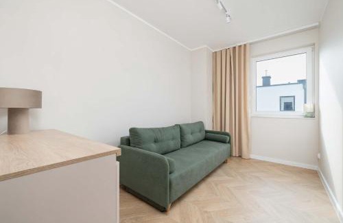 Zywiec Apartment | Pastel Apartment with Balcony and Parking by Noclegi Renters
