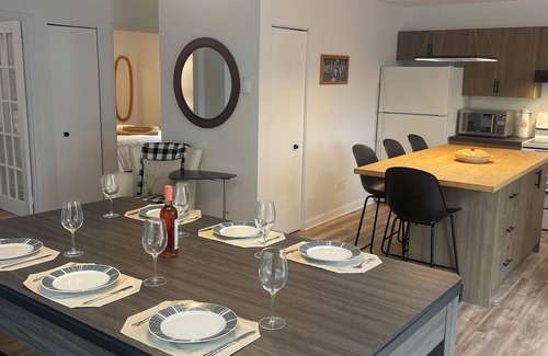 Saint-Denis-de-Brompton Ski Chalet | Peaceful escape at the Au Ciel Bleu cottage near Grand Lac Brompton.