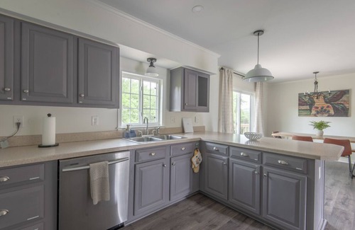 Afton House | Peaceful Retreat w/Hot Tub, Fire Pit, Mountain Views