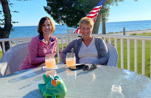 St Ignace House | Peak fall color dates, Lots of space for Upper Peninsula getaway. Book Oct. now