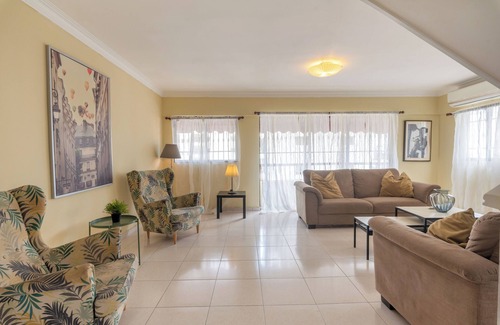 Downtown Santo Domingo Apartment | Penthouse in Evaristo Morales Sleeps 14