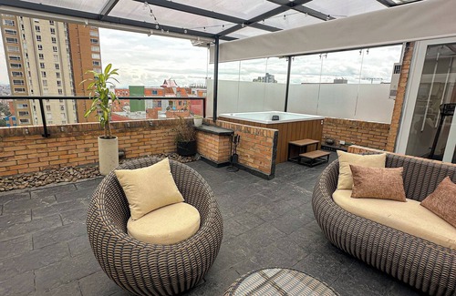 Chapinero Apartment | Penthouse with a luxury jacuzzi and panoramic view