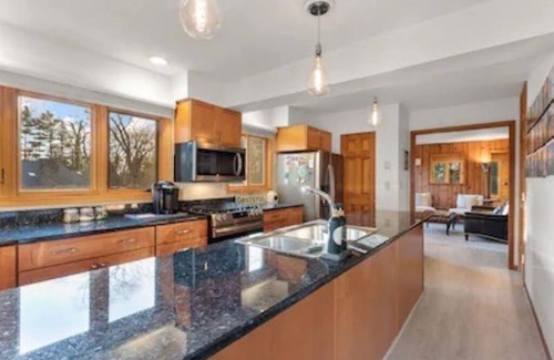 Michiana House | Perfect Family Getaway: walk to beach,fire pit, screened porch, hot tub,sunsets!