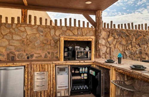 Virgin RV Rental | Perfect for A Romantic Getaway Bison Tipi On The Pond w/ 1 King Bed, 2 Futons, Hot tub and an Outdoor Kitchen #40