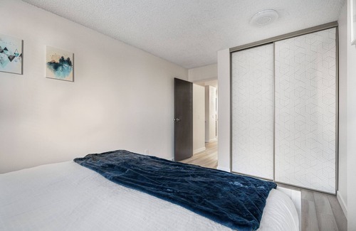 Eau Claire Condo | Perfectly Located, Peaceful Downtown Condo Steps to the Bow River