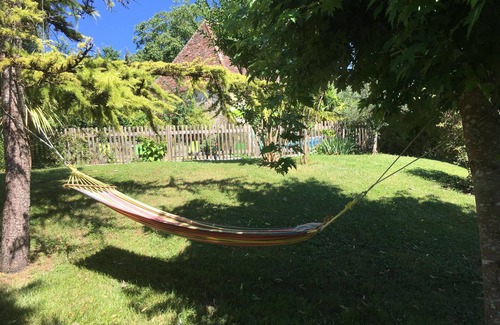Faux House | Perigord farmhouse with 3000m2 wooded park and secure private pool