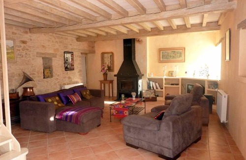 Vezac House | Perigourdine(5-8p) with a see on the Castelnaud' Castel