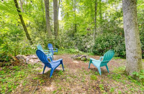 Maggie Valley House | Pet-Friendly Creekside Cabin with Pool Access!