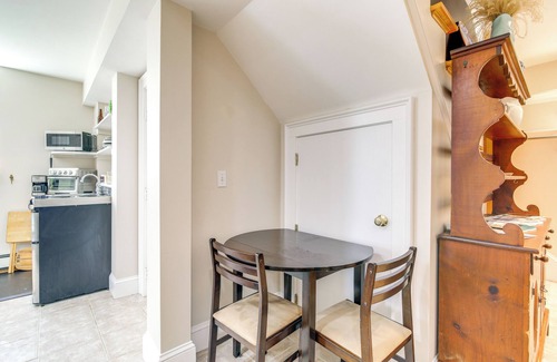 Minot Apartment | Pet-Friendly Garden Studio ~ 25 Mi to Boston!