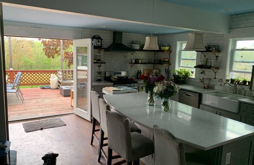 North Branford House | Pet Friendly Private Room with large fenced in yard.