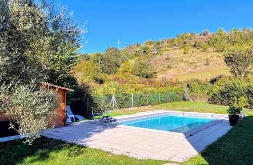 Lescure-dAlbigeois Villa | Petit Paradis Lescurien | Swimming pool | Air conditioning | Gym | Comfort