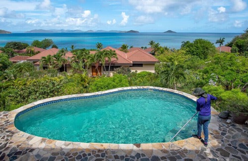 Spanish Town Villa | Piccolo Del Sole in Mahoe Bay by Personal Villas - Overlooking the Sea