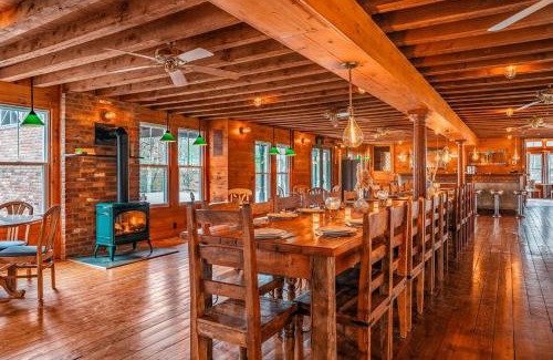 Beemerville House | Poconos Mansion with Pool Hot Tub and Sauna Tennis and Lake