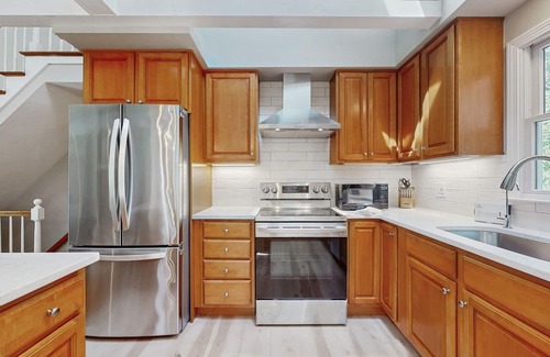 South Dennis House | Pond view home w/AC, sunroom, kayak & near town and beaches