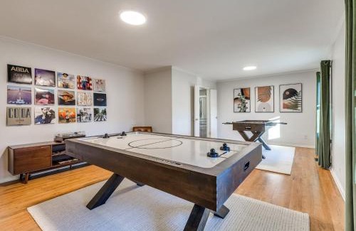 South Tulsa House | Pool Game Room Fireplace Single Story