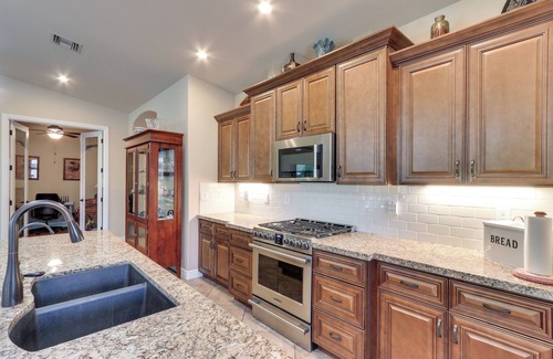 Apache Wells House | Pool & Golf Course Access at Mesa Vacation Rental