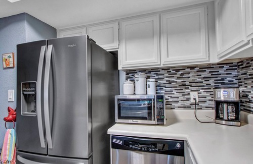 Desert Shores Apartment | Poolside Luxury, Ground Level, 3 Bedroom Condo