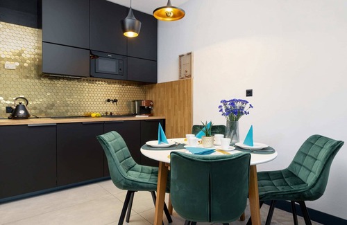 West Pomeranian Voivodeship Apartment | Portowa 18 Kołobrzeg | Studio Deluxe in Etna Hotel with Balcony