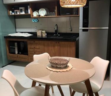 Ilheus Apartment | Praia dos Milionários - Ilhéus - Apartamento Duna 403 com 2 quartos - Completo - Vista mar - Conforto