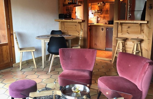 Pra Loup Apartment | PRALOUP 1500 Charming duplex 70 m2 in chalet - magnificent view - sleeps 6