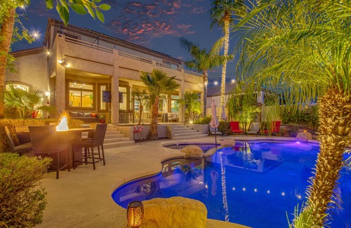 Paradise Valley Village House | Private backyard w/heated pool/spa. 20 mins from TPC and Super Bowl
