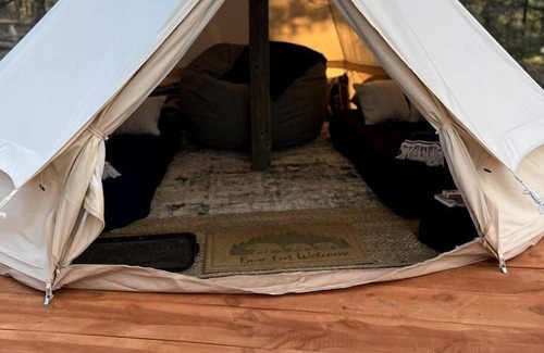 Boncarbo RV Rental | Private Bell Tent with Amazing Stargazing in Colorado