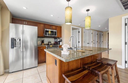 Honokowai Resort | Private Corner Oasis | Wraparound Lanai & Waterfall Views at Honua Kai Konea 218