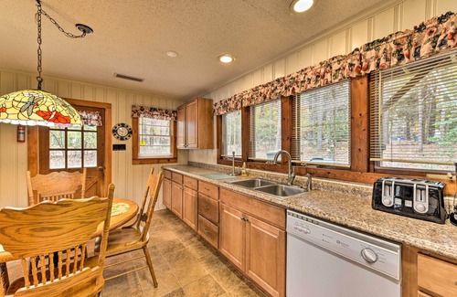 Mayhew Cottage | Private Dock & Beach! Lake Norman Cottage Hideaway