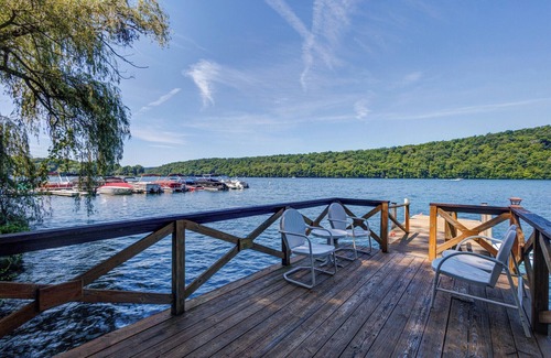 New Milford House | Private Dock & Pool - Candlewood Lake