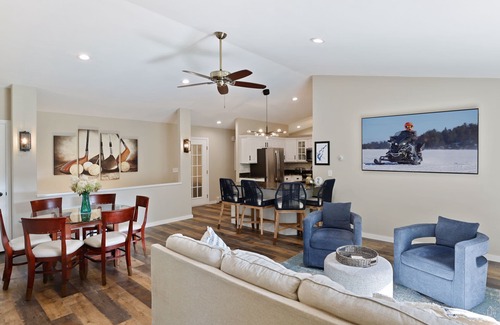 Brill House | Private home on 18th hole of Beautiful Butternut Hills. 25 Minutes to Hayward!