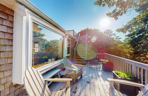North Truro House | Private house steps to beach with deck, W/D, games, & AC