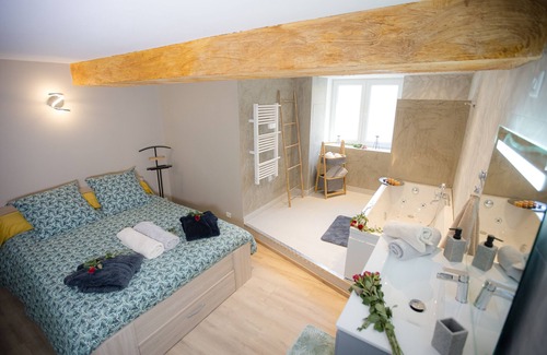Saint-Jean-Bonnefonds Apartment | ♥︎ PRIVATE JACUZZI/WIFI/4K UHD TV/NETFLIX… ♥︎
