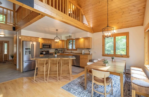 Hancock House | Private Oceanfront Home with Views: Hot tub, Fire pit, Game room, Yoga Deck