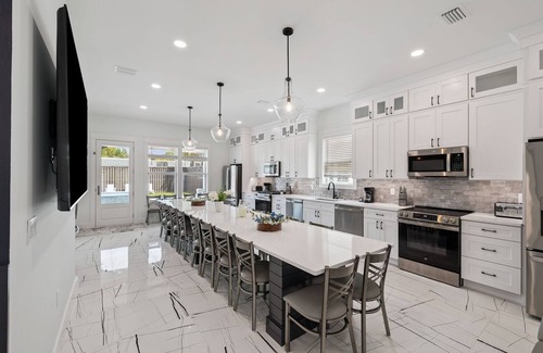 Tang-O-Mar House | Private Pool and Spa! Game Room! Elevator! Grill! Bikes! Sleeps 44!
