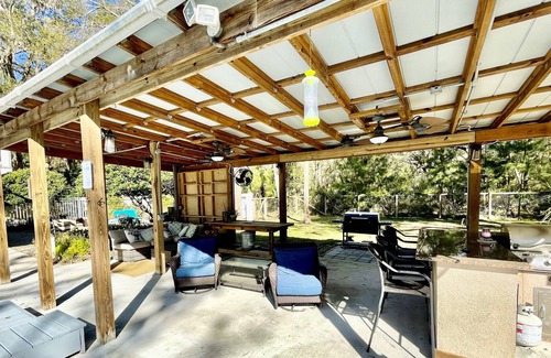 Edisto Island House | Private Showplace w/ Pool; Multiple Decks; Poolside Gazebo; 3 Miles to Beach Access; Cable TV/WiFi