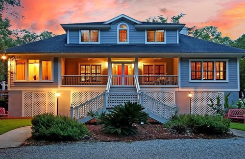 Edisto Island House | Private Showplace w/ Pool; Multiple Decks; Poolside Gazebo; 3 Miles to Beach Access; Cable TV/WiFi