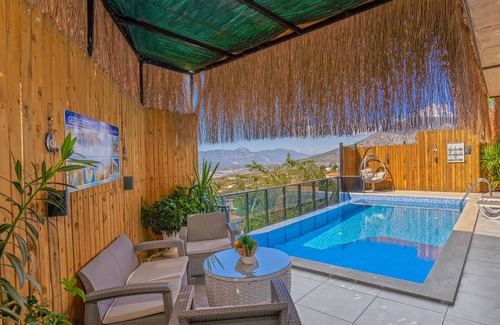 Uzumlu Villa | Private villa-heated pool Kalkan Villas honeymooners & couples friendly