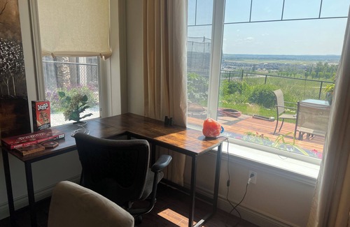 Southeast Calgary House | Private Walkout Suite with a View