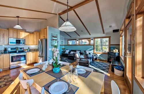 Kingston House | Puget Sound Escape: Private Beach & Oversized Deck