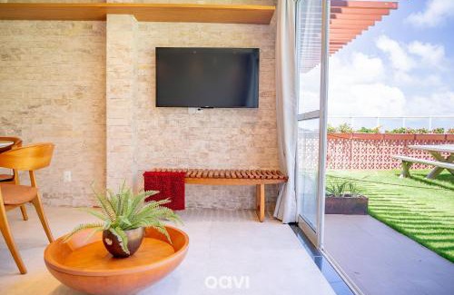 Pirangi do Norte Apartment | Qavi - Flat Vista Mar de Pirangi #Living14