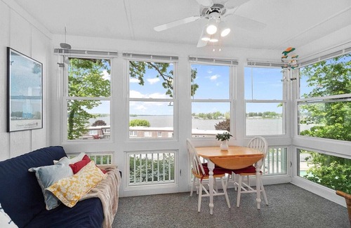 Enchanted Hills Condo | Quaint and quiet 2-bedroom lake front condo overlooking Lake Wawasee.