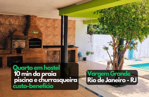 Vargem Grande House | Quarto 2, piscina, a 5 min Praia do Recreio, Vargem Grande - perto CT do Flamengo