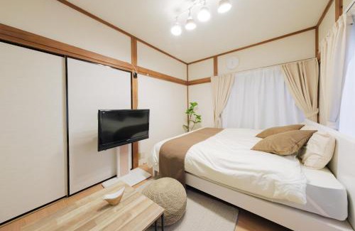 Tokorozawa Apartment | Quiet 1K Full Room, Serta Queen Bed, Good to Shinjyuku & Ikebukuro, Belluna Dome, 201