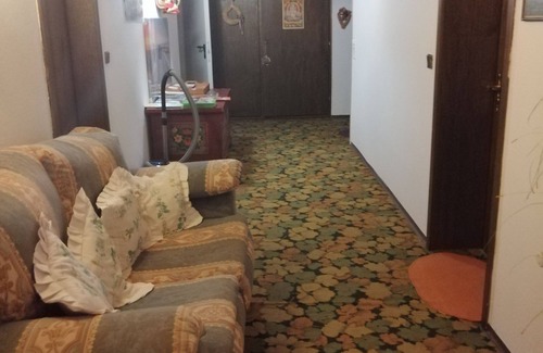 Schafhof House | Quiet basement apartment courtyard sauna mini gym & table football