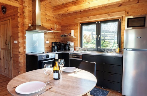 Saint-Germain-des-Champs Ski Chalet | Quiet chalet with superb unobstructed view of the Morvan mountains