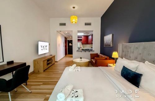 Discovery Gardens Apartment | Rare Holiday Homes - Mediterranean Cluster - Near Metro - Discovery Garden - Building# Med 103 - RG07