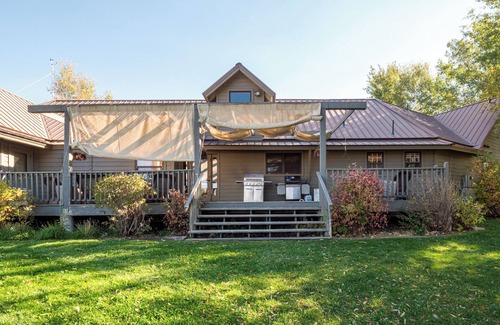 Victor House | Rare Teton Ranch: 400 protected acres, private creek, fishing, kayaking, birding