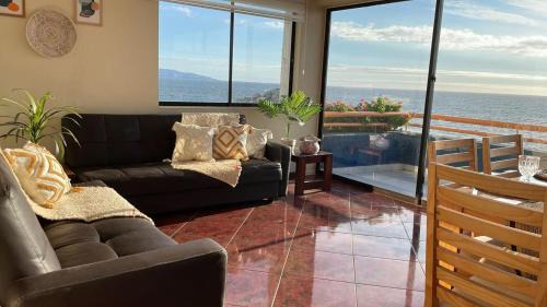 Concon Apartment | Reñaca en primera linea,terraza panoramica acceso directo a la playa